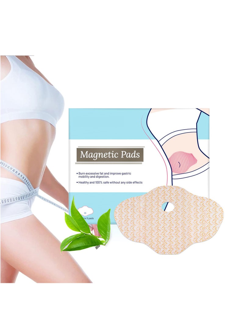 SYOSI 10PCS Contouring Shaping Firming Body Patch, Natural Plant Navel Patch, Fat Burner Slimming Patches - Image 1