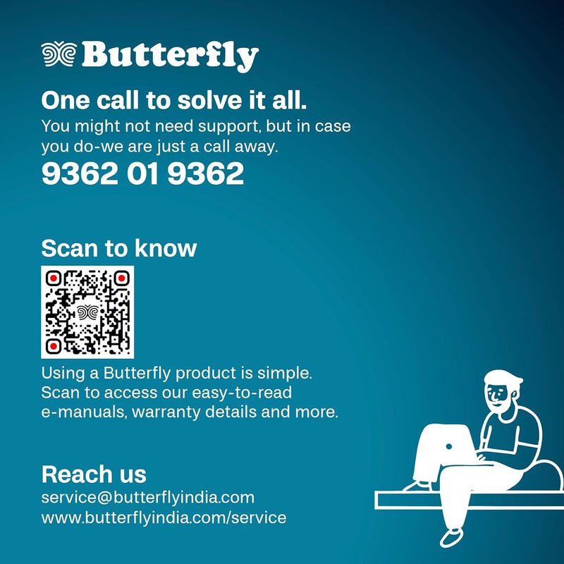 BUTTERFLY قدور ضغط سعة 2 لتر و 3 لتر | غطاء خارجي | ألمنيوم عذري من الدرجة الغذائية | متوافق مع موقد الغاز | معتمد من ISI | ضمان المصنع لمدة 3 سنوات | فضي - Image 5