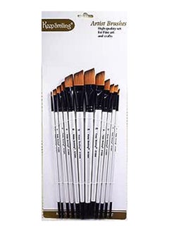 Keep Smiling Collection of 12 Drawing Brushes