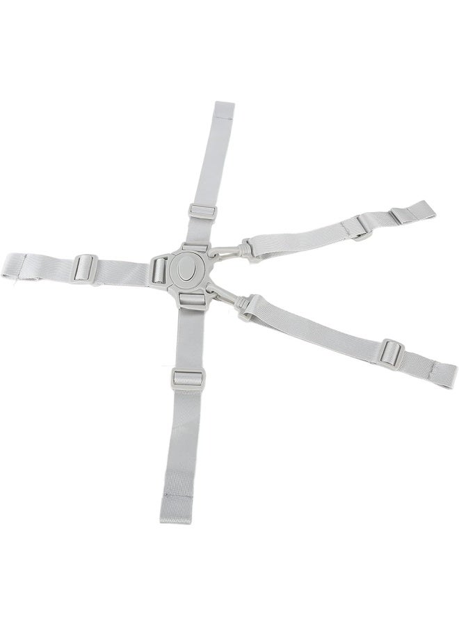 Jiawu 5 Point Baby Safety Strap Belt, Adjustable Universal Replacement High Chair Straps Harness Straps - Image 1
