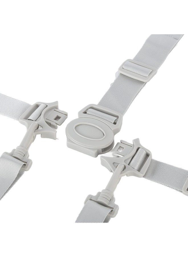 Jiawu 5 Point Baby Safety Strap Belt, Adjustable Universal Replacement High Chair Straps Harness Straps - Image 5