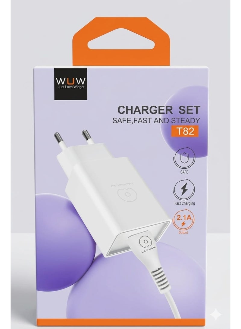 دبليو يو دبليو مشاركة هذا المنتج    WUW شاحن WUW USB للآيفون والهواتف - أبيض - Image 2