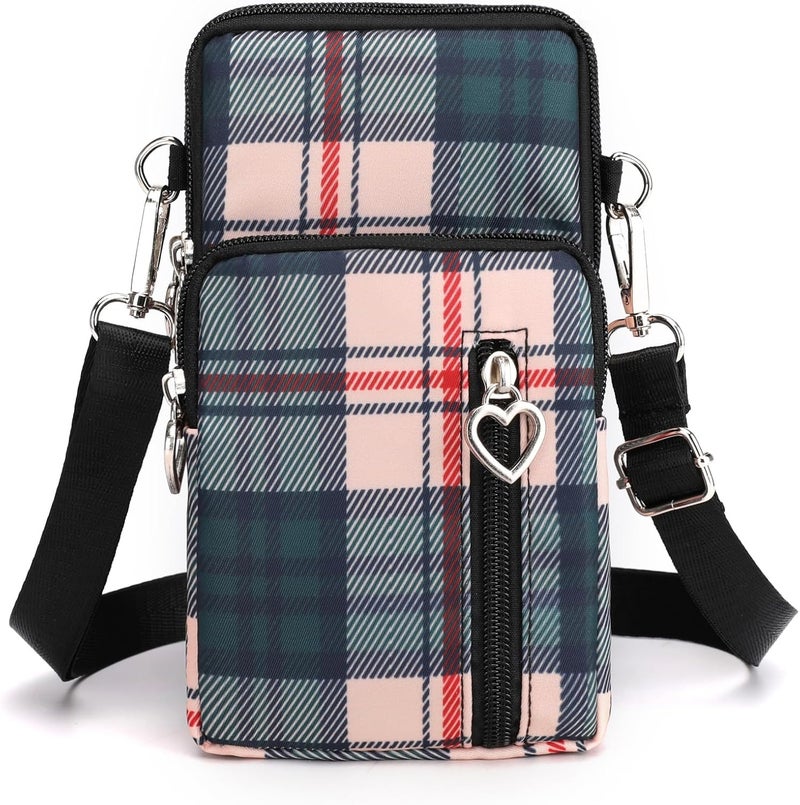 JANKS Small Crossbody Bag for Women - Mini Phone Purses with Crossbody Strap and Wallet - Nylon Arm Bag - Image 1