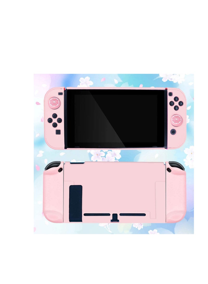 Case for Switch Soft Comfortable TPU Grip Protective Cover Compatible with Console and Joy-Con Controller - Image 2