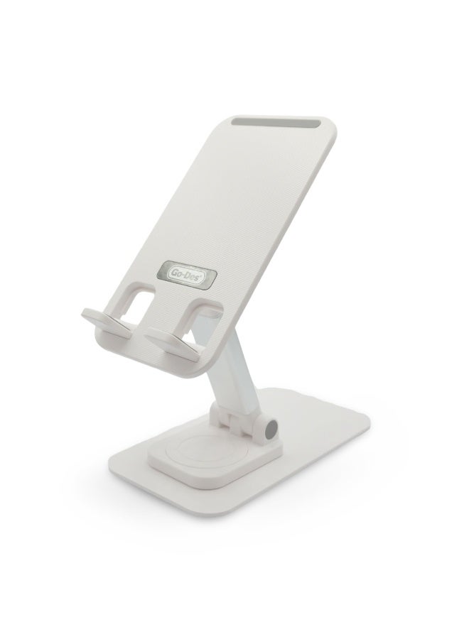 Go-Des GD-HD771 Foldable Phone Stand, Adjustable Multi-Angle Desktop Holder, Non-Slip, Portable Mount for Desk, Office, Kitchen & Car Dash. - Image 5