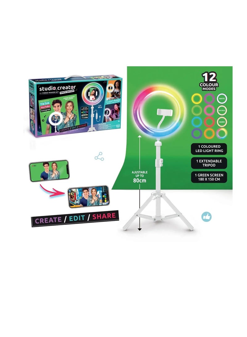 Studio Creator Video Maker Kit White Edition - INF035  - Image 2