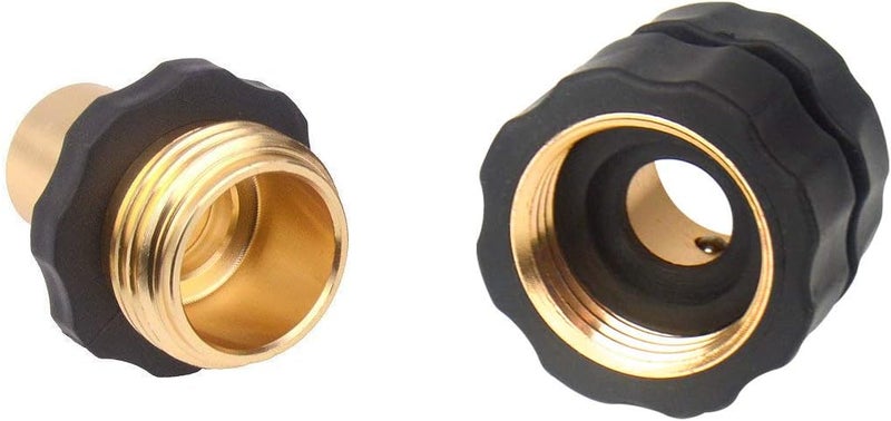 Gardeningwill Set of 6 Aluminum Garden Hose Female Male Quick Connector  Water Hoses Quik Connect Release - Image 3