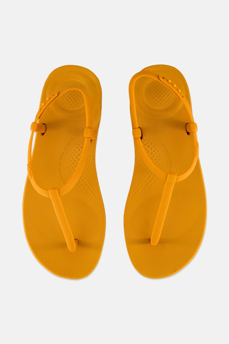 FitFlop Women Iqushion Splash Adjustable Sandals, Baked Yellow - Image 2