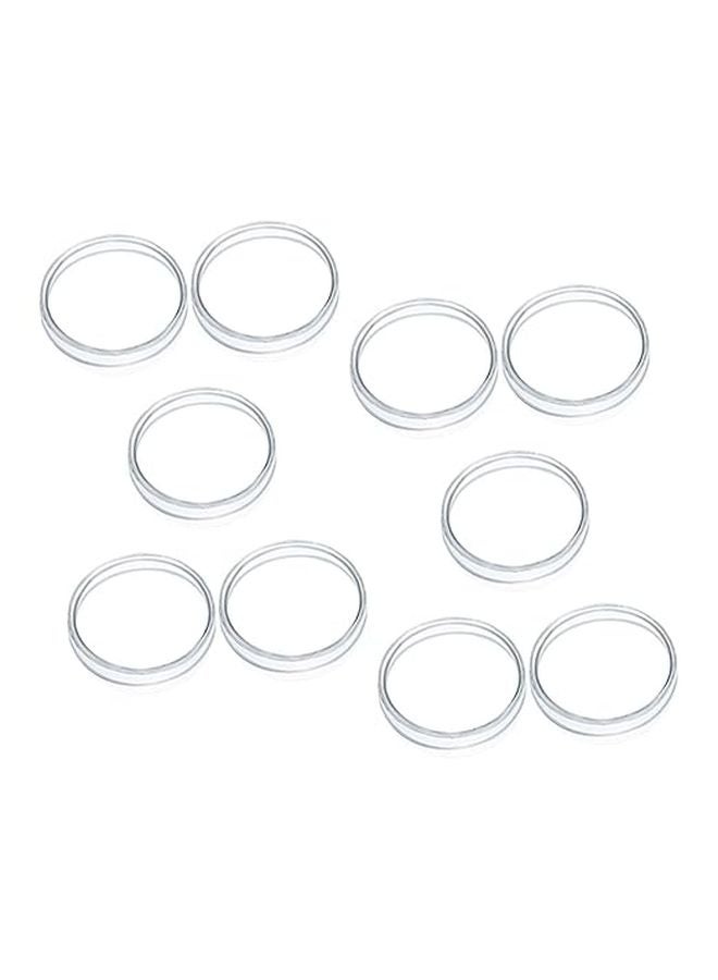 Sterile Petri Dishes With Lids 10 Packs 6 00X6 00X1 00CM For Lab Science Class - Image 1