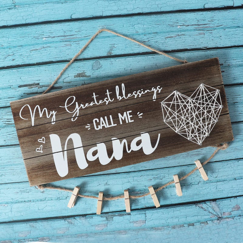 SELORY Mothers Day Nana Gifts For Grandma Grandma Gifts Nana Gifts Grandma Birthday Gifts Unique Grandma Grandmother Picture Frame Gifts From Grandchildren Grandkids Granddaughter First Time New Great Grandma Nana Gifts - Image 2