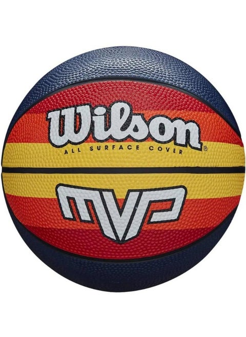 WILSON MVP Retro ORYE Basketball - Size: 7  (Standard, Pack of 1)