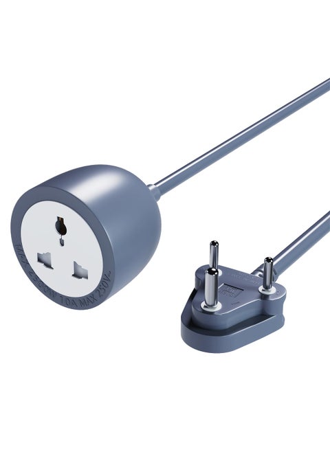 LAPCARE Coord 10Meter Outlet Extension Cord 2500W High Power Output FireResistant with Child Safety Shutter Durable Build 3Pin Plug Multiple Protections Ideal for Home Office LSP224