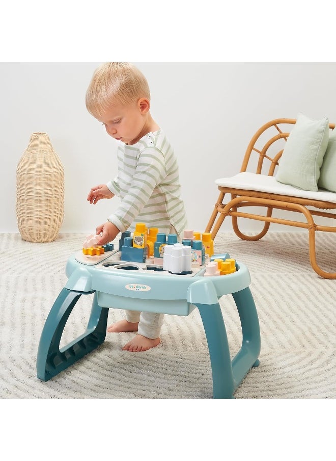 Ecoiffier 7917 Brick Play Table, Pastel