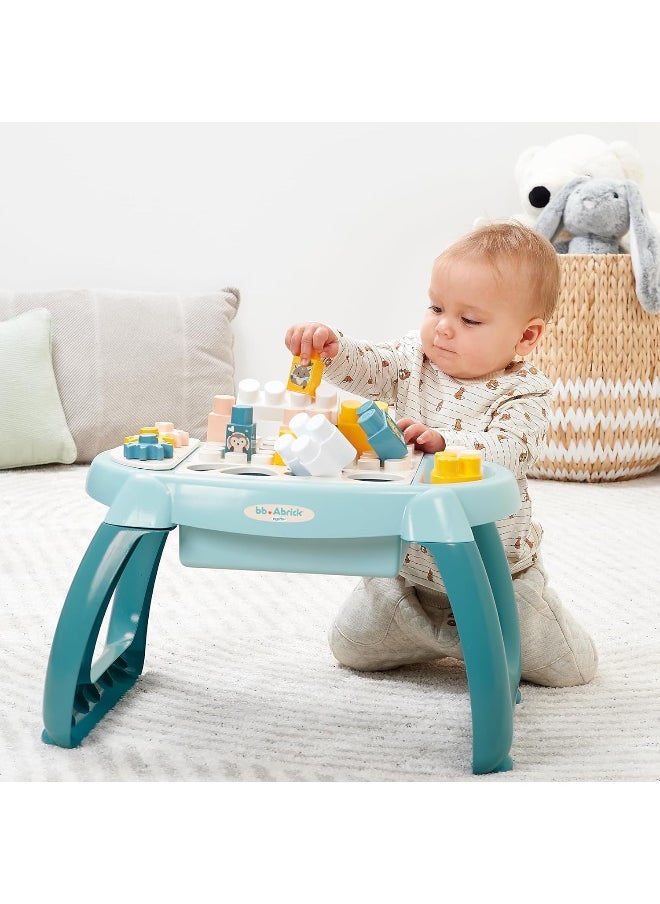 Ecoiffier 7917 Brick Play Table, Pastel