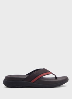 FitFlop F-Mode Tonal Edge Webbing Thong Flip Flops  - Image 1