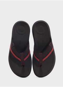 FitFlop F-Mode Tonal Edge Webbing Thong Flip Flops  - Image 4