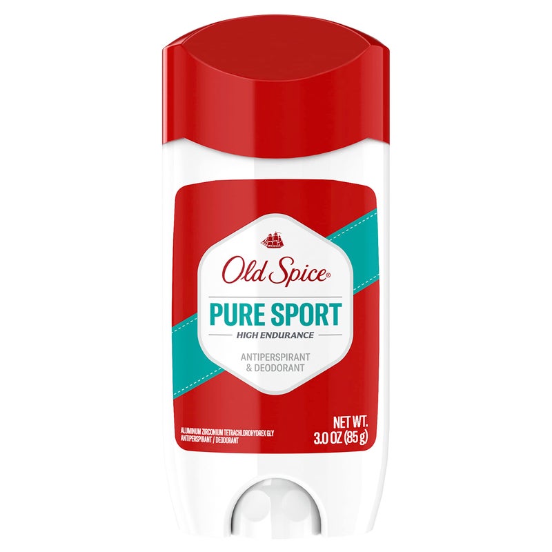 Procter & Gamble Old Spice High Endurance Antiperspirant and Deodorant for Men Pure Sport 3 Oz (Pack of 6) - Image 1