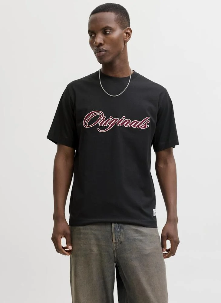 JACK & JONES Graphic Crew Neck T-Shirt
