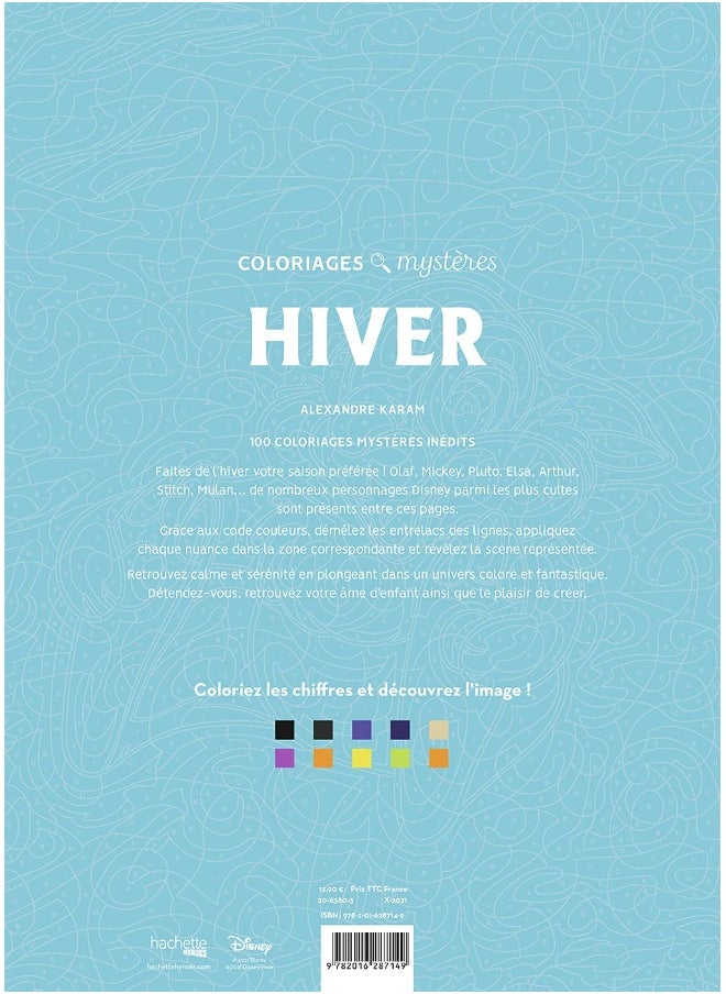 Tomas Edwards Coloriages mystères Disney - Hiver  - Image 2