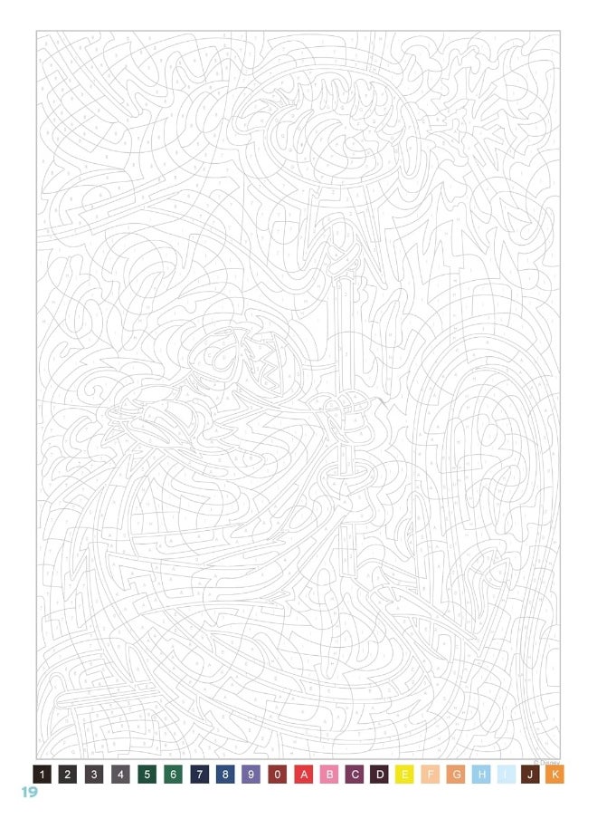 Tomas Edwards Coloriages mystères Disney - Hiver  - Image 3