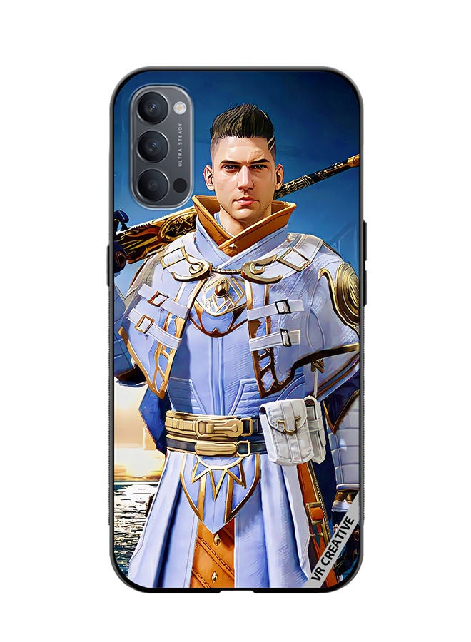 VR CREATIVE Protective Case Cover For Oppo Reno4 Pro 5G Pubg Design Multicolour - Image 1