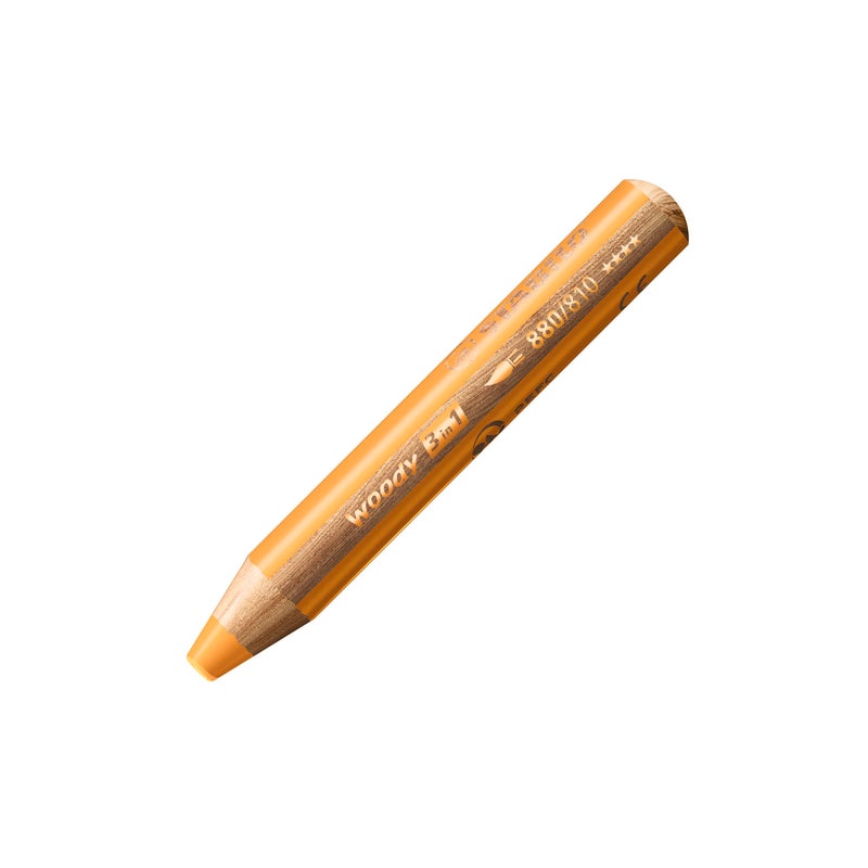 STABILO Multi-talented Pencil woody 3-in-1 - Single Pencil - Gold - Image 1