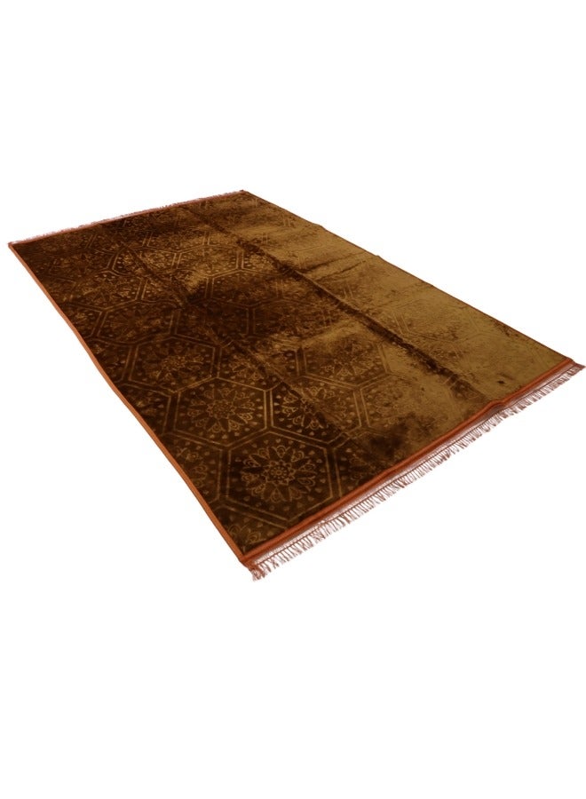 SMART HOME Ceramic carpets Excellent velvet rug, padded and soft to the touch, with beautiful 3D patterns made of high-quality materials, seating mattress Polypropylene Multicolor size Rectangle 2X3 meters - Image 2