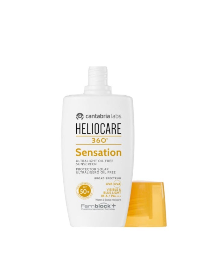 هيليوكير 360º سينسيشن واقي شمس خفيف خالٍ من الزيوت بعامل حماية من الشمس 50+ 50 مل - Image 2