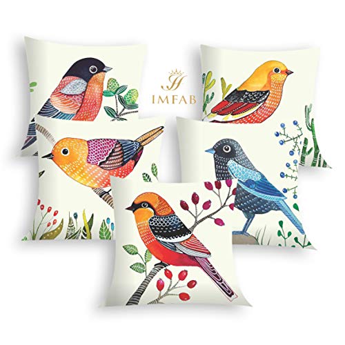 IM FAB Digital Printed Canvas Cotton Cushion Covers 24X24 inches (Set of 5 pcs) - Image 2