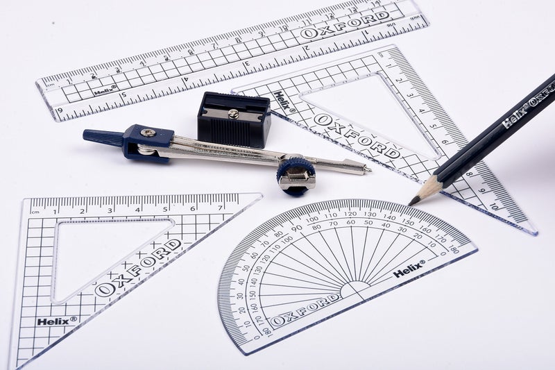 Helix Oxford Maths Set with Storage Tin - Image 3