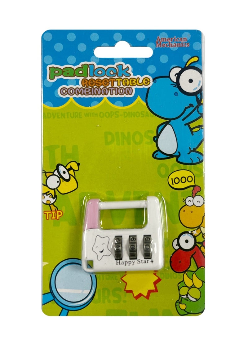 AMERICAN MECHANICS American Mechanics Combination Padlocks 111 