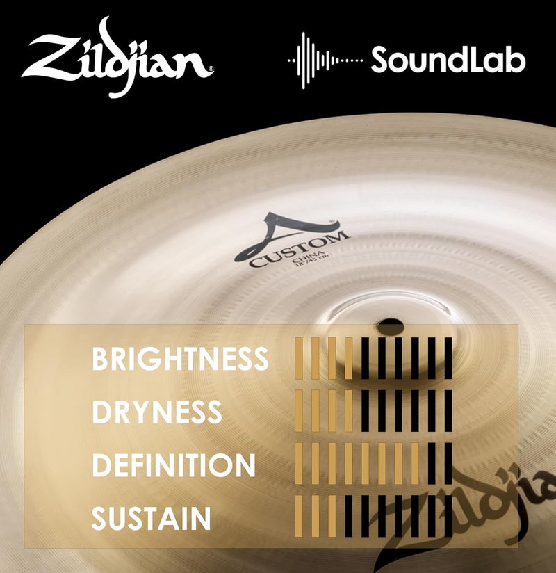 Zildjian 18" A Custom China Cymbal - Image 5