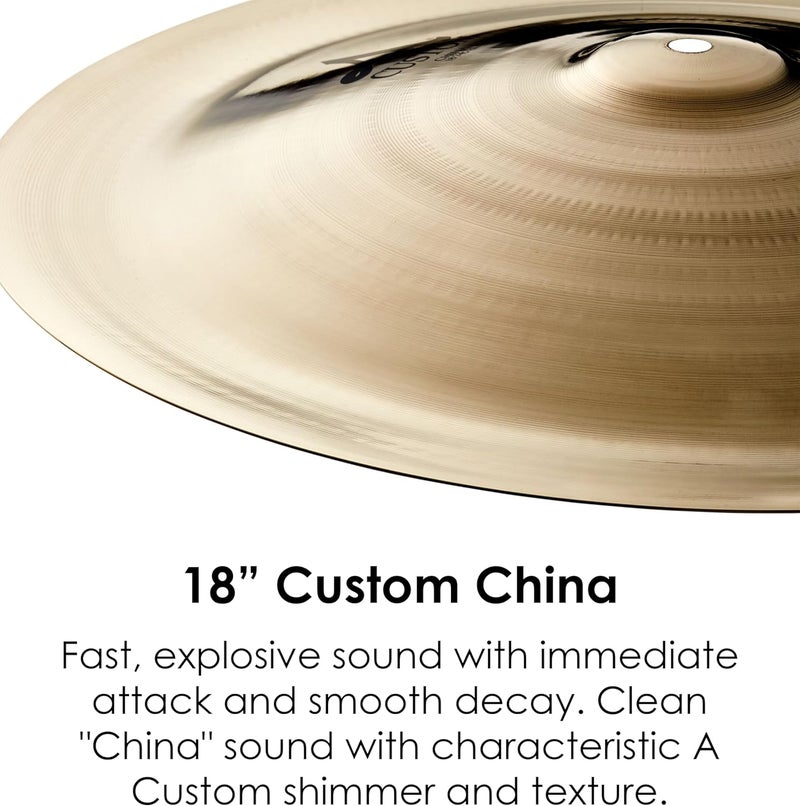 Zildjian 18" A Custom China Cymbal - Image 3