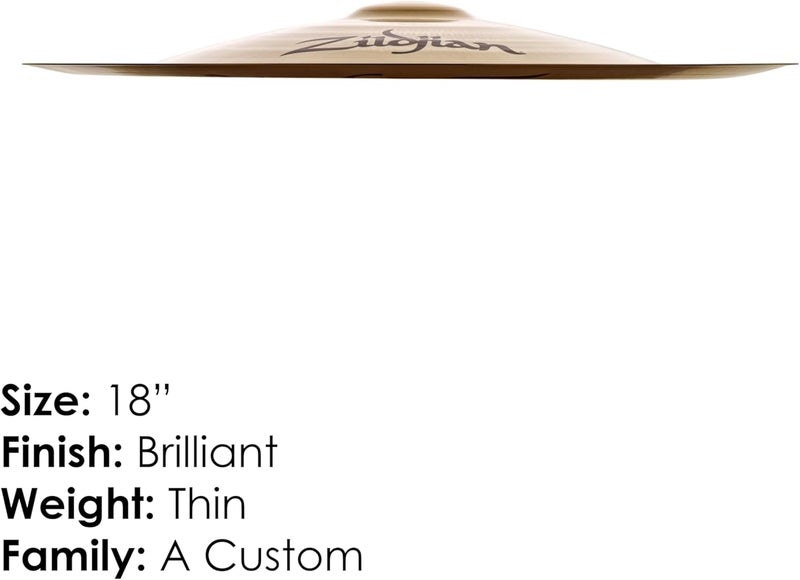 Zildjian 18" A Custom China Cymbal - Image 2