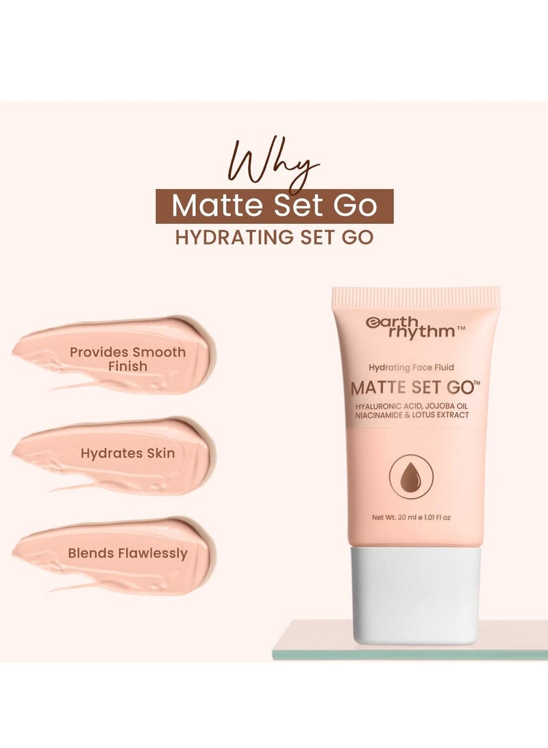 Earth Rhythm Earth Rhythm Foundation with SPF 30 Hyaluronic Acid Niacinamide Acid Jojoba Oil Lotus Extract 30ml  - Image 2