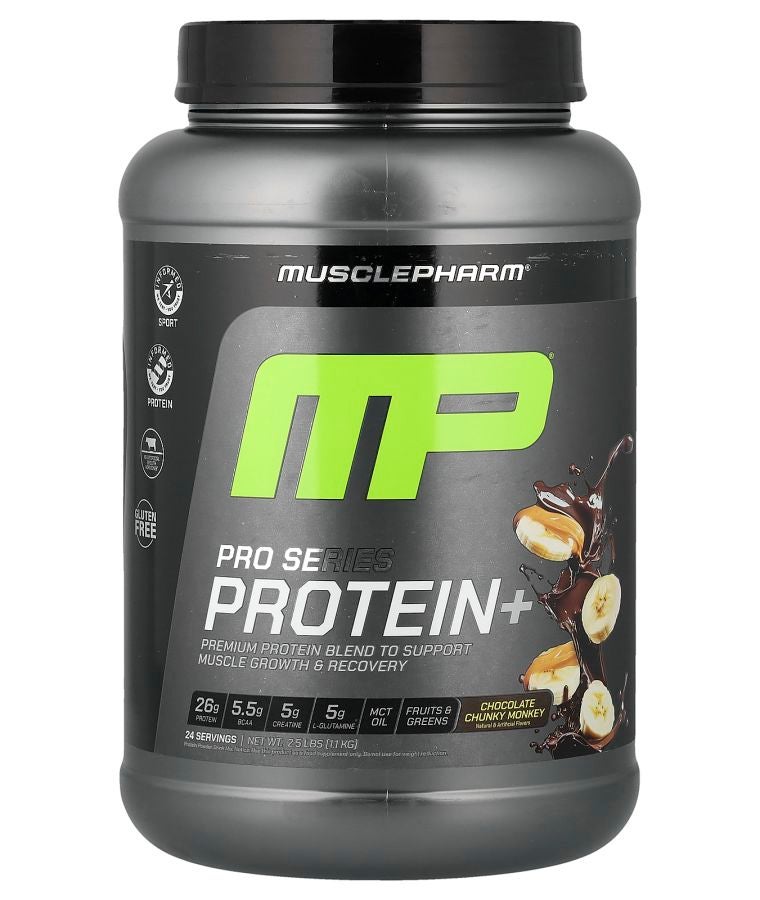 MusclePharm Pro Series Protein+ Chocolate Chunky Monkey 2.5 lbs (1.1 kg)