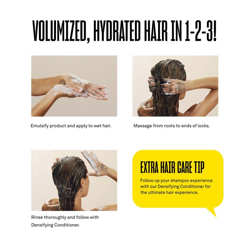 BABE ORIGINAL Locks Densifying Shampoo for Women and Men, Volumizing Shampoo Promotes Thickness and Prevents Hair Loss, for Fuller, Thicker Hair, Cruelty Free, 13.5 fl oz. - Image 3