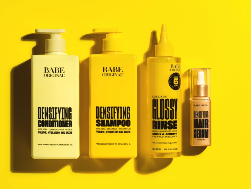 BABE ORIGINAL Locks Densifying Shampoo for Women and Men, Volumizing Shampoo Promotes Thickness and Prevents Hair Loss, for Fuller, Thicker Hair, Cruelty Free, 13.5 fl oz. - Image 5