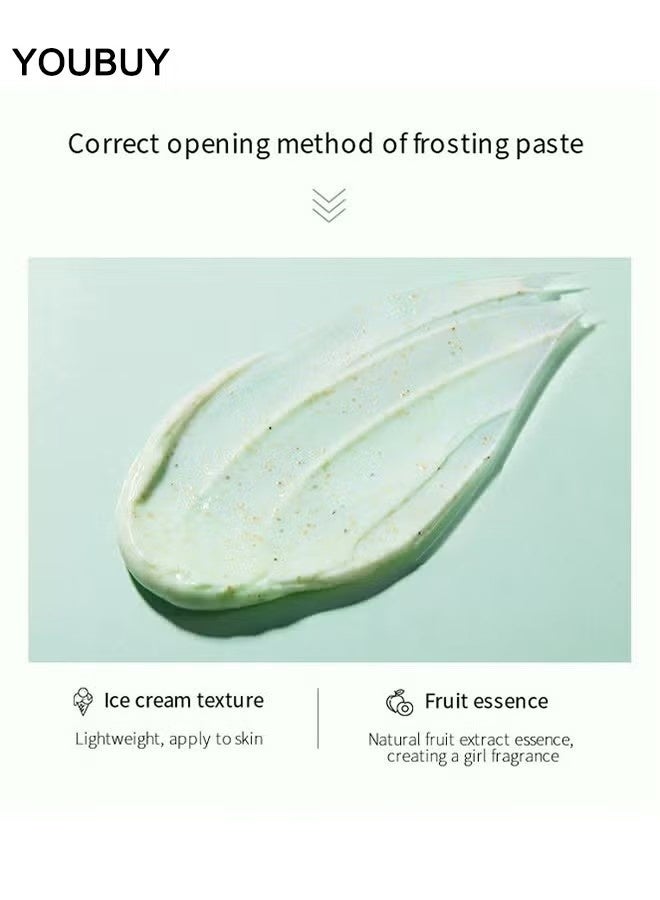 YOUBUY Avocado Whitening Scrub - Gentle Exfoliating Facial Scrub,Deep Clean Dead Skin Removal Facial Exfoliator 100g - Image 2