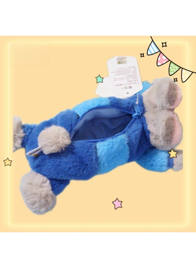 Disney Zootopia Judy Hopps Plush Pencil Case 3D Character Design with Police Uniform Details Cute Durable Stationery Bag for Zootopia Fans Organizing School Supplies - Image 2