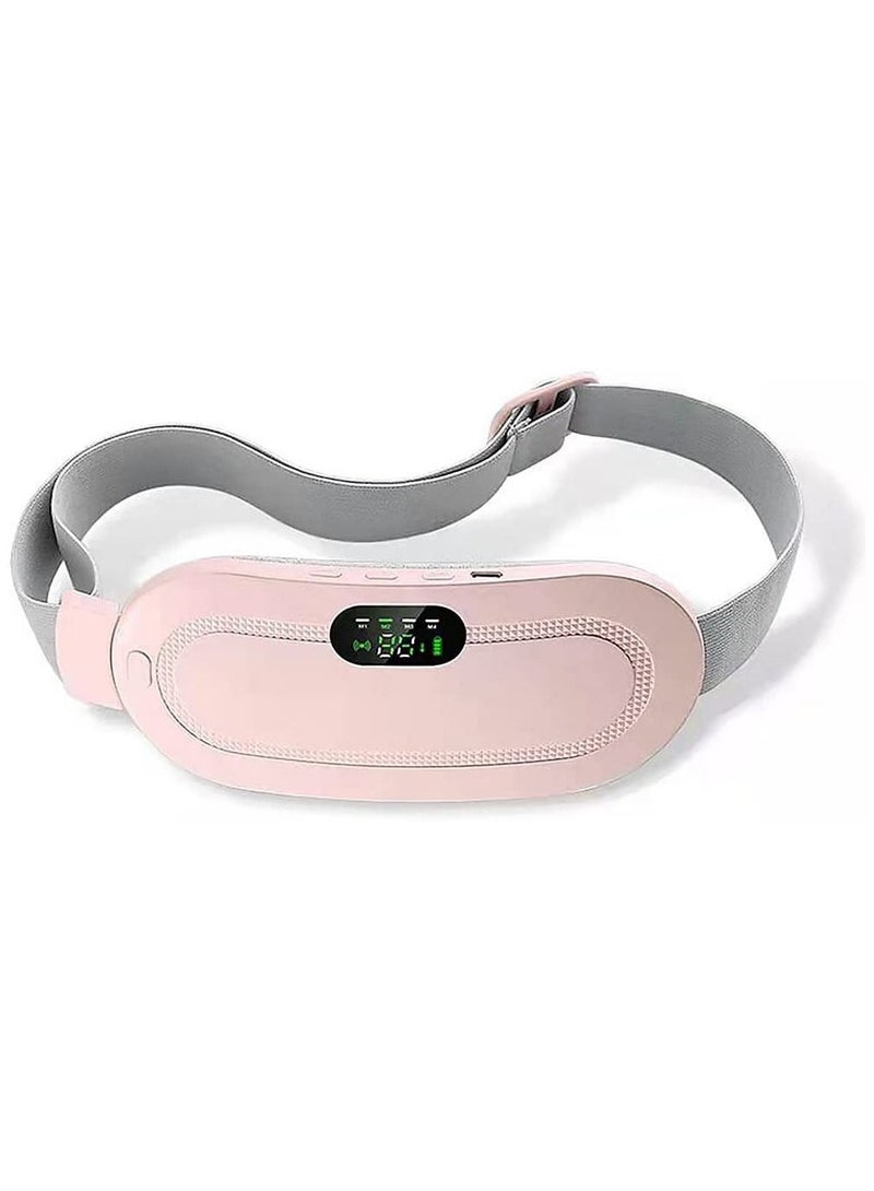 Generic Digital Display Heating Massager Warm Belt Uterus Vibrating Massage Belly Circulation Equipment for Household  - Image 1