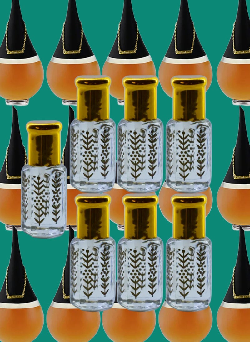 7 Pieces Pandora Essential Oil For Women Original Clear 6 Ml