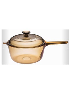 Visions French VISIONS COVERED SAUCEPAN 1Lt 