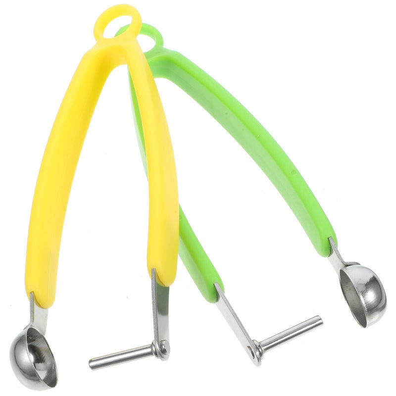 2Pcs Stainless Steel Cherry Pitter And Olive Corer Kitchen Tool Set - Image 2