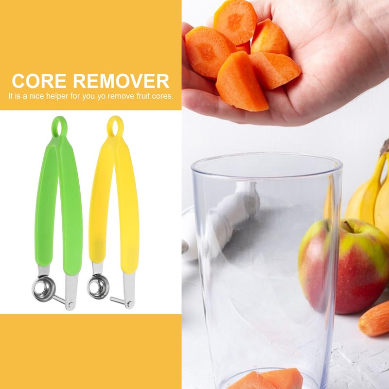 2Pcs Stainless Steel Cherry Pitter And Olive Corer Kitchen Tool Set - Image 4
