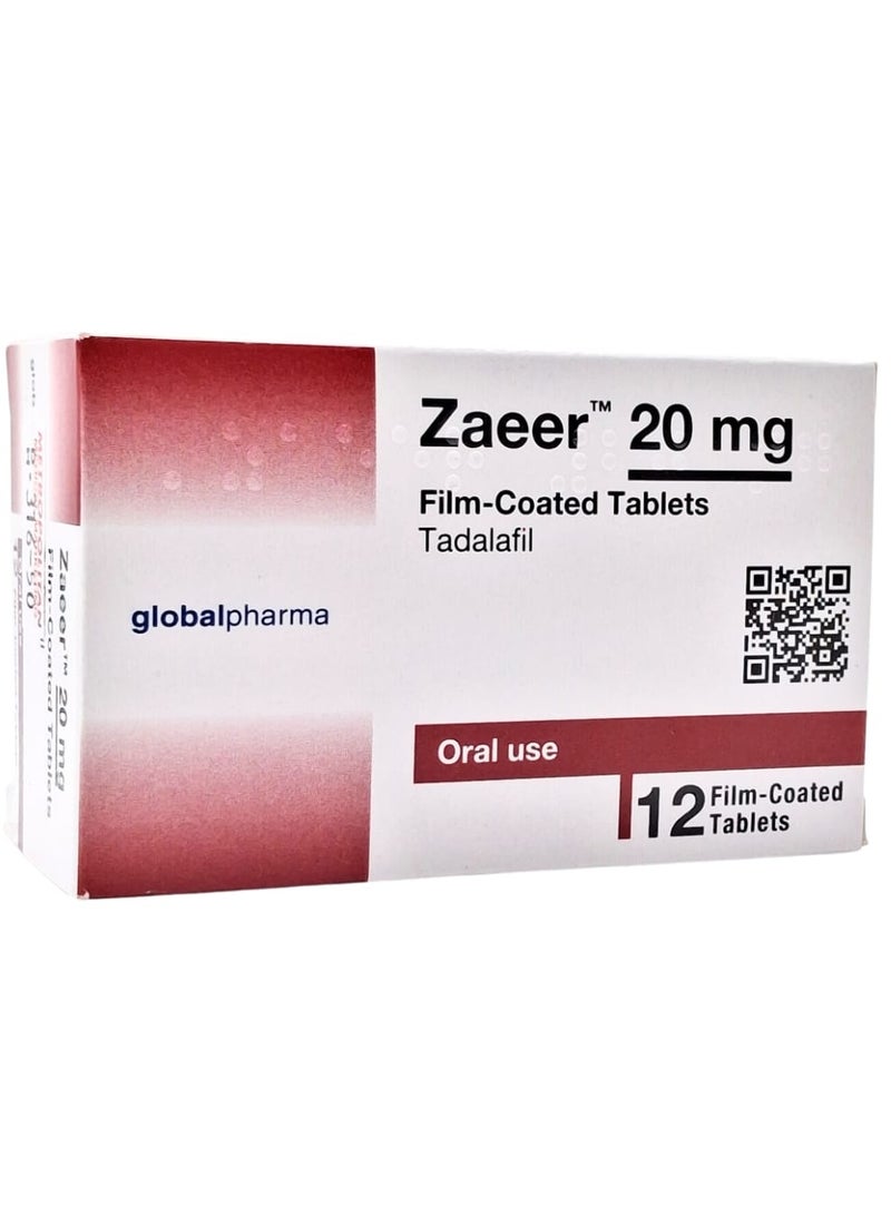 ZAEER 20MG TAB 12S