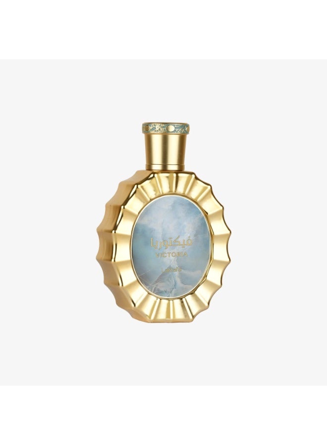 لطافة عطر لطافة فيكتوريا أو دو بارفان 100 مل | عطر نسائي يدوم طويلاً | رائحة زهرية، فاكهية، ومسكية - Image 2