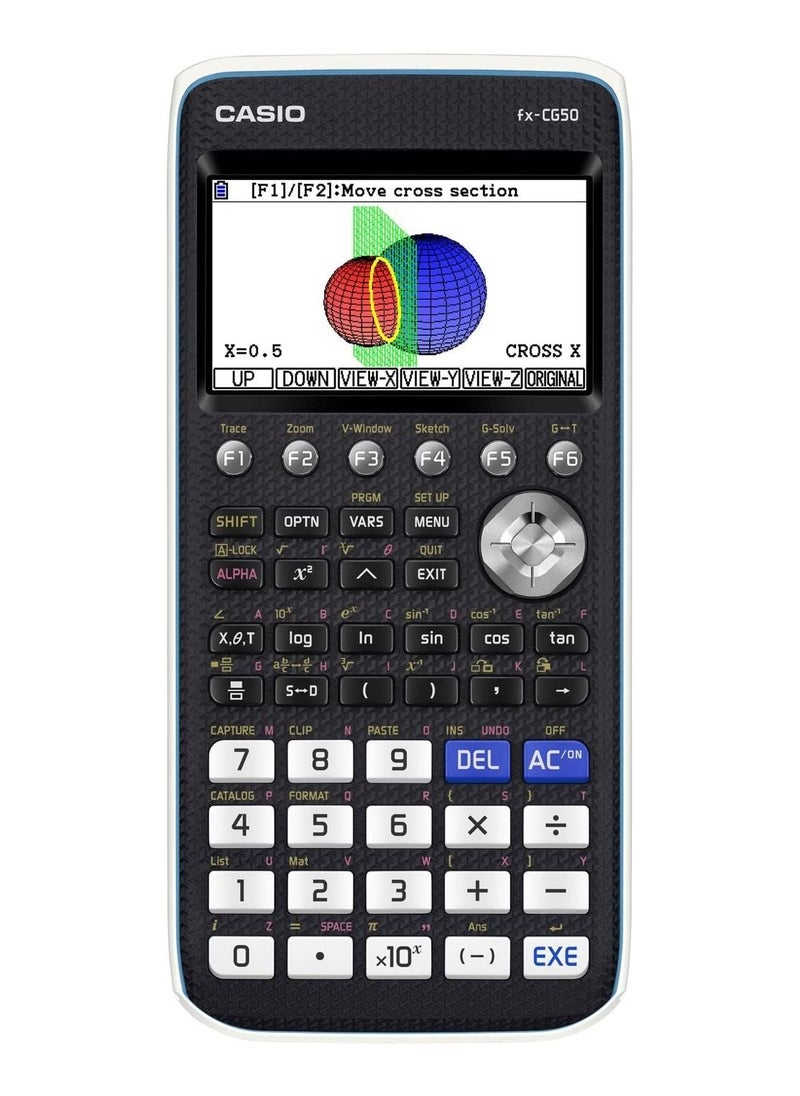 CASIO - CASIO PRIZM FX-CG50 Color Graphing Calculator - Image 1