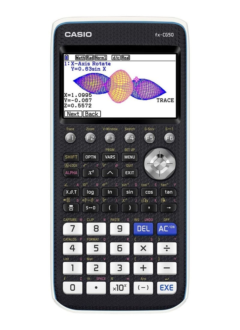 CASIO - CASIO PRIZM FX-CG50 Color Graphing Calculator - Image 1