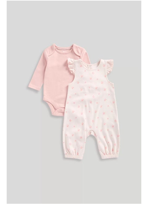 My First Dungarees and Bodysuit Set